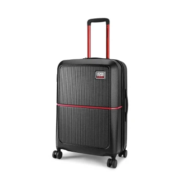 Urban Jungle by Safari Medium, The Caliber (65cm) Spinner Trolley, 70L Capacity Hard Sided Polycarbonate Suitcase, TSA Lock, Anti Theft Zipper, 8 Silent Wheels